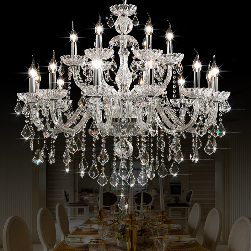 China Affordable crystal chandelier lighting Transparent Color (WH-CY-08) wholesale