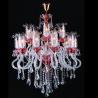 Buy cheap Paper Chandelier Lighting Crystal Hanging Glass Lamp (WH-CY-128) from wholesalers