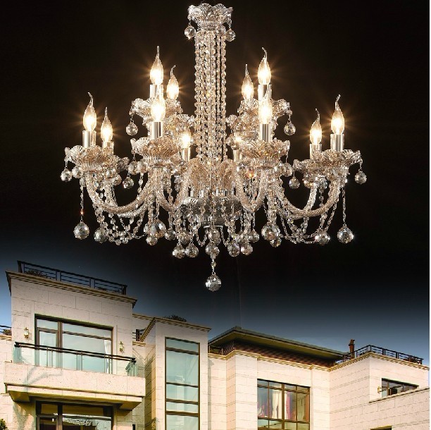 China Czech crystal chandelier for interior Lighting (WH-CY-125) wholesale