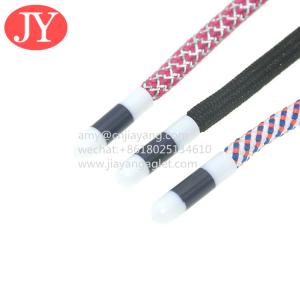 China Jiayang colorful plastic shoelace tips draw ABS cord end tips metal aglet china lace aglets suppliers end aglets lace wholesale