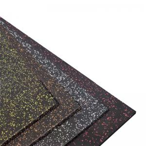 China Anti-slip Tile Flooring Home Gym Rubber Flooring Gym Mat on sale