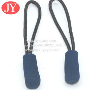 China Jiayang 2021new style garment accessories Latest Design Best Price Plastic Embossed Zipper Puller For Handbag wholesale
