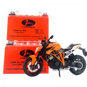 China 5000 Times 12 Volt 6.5 Ah Motorcycle Lead Acid Battery Sealed For ATV Water Craft wholesale