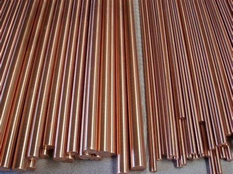 China 8.96g/Cm3 Grind Surface Pure Copper Rod Copper Metal Products wholesale