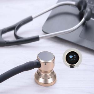 China Screen Display Digital Smart Bluetooth Stethoscope For Trained Doctors With Bluetooth on sale