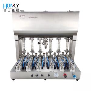 6 Head Lotion Cream Paste Filling Machine  For Bag Packing Machine