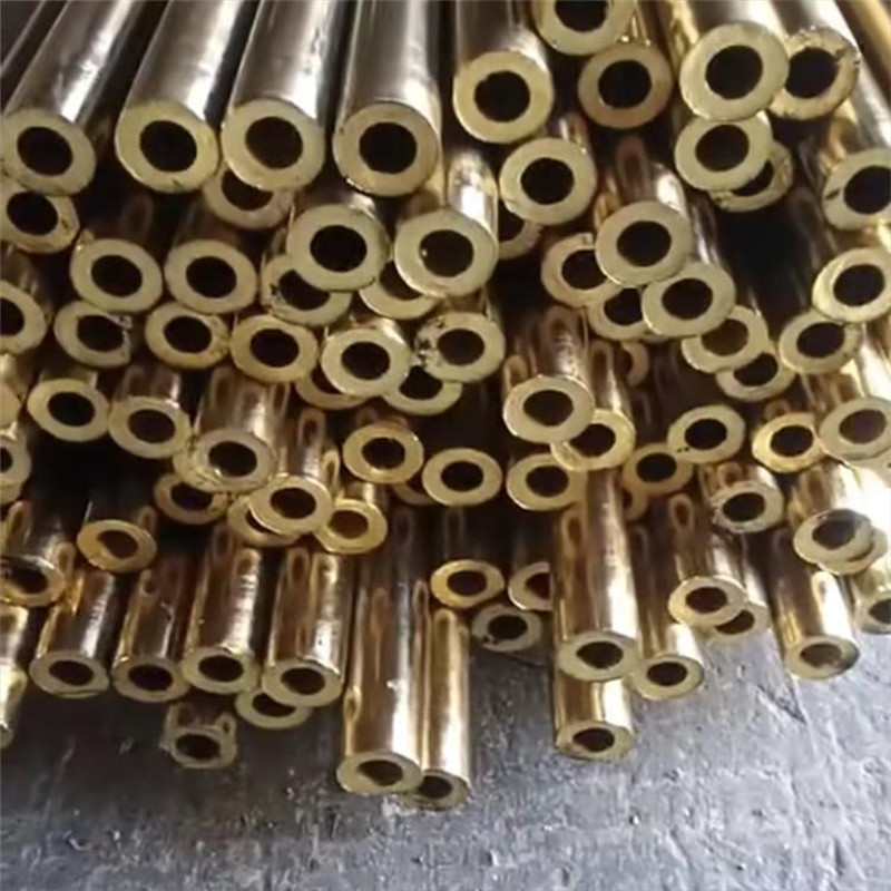 Quality H65 H62 Thin Wall Brass Tubing Capillary Brass Hollow Pipe Soft Annealed for sale