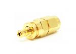 China Gold Plated Male SMA RF Connector Plug Electrical RF Crimping Cable Connector wholesale