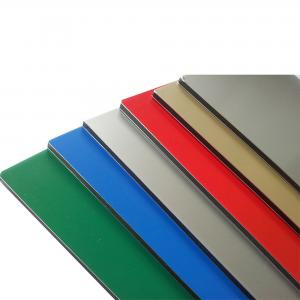 China PVDF Unbroken Core Metal Cladding Sheet ACP Panels 5800mm Length wholesale