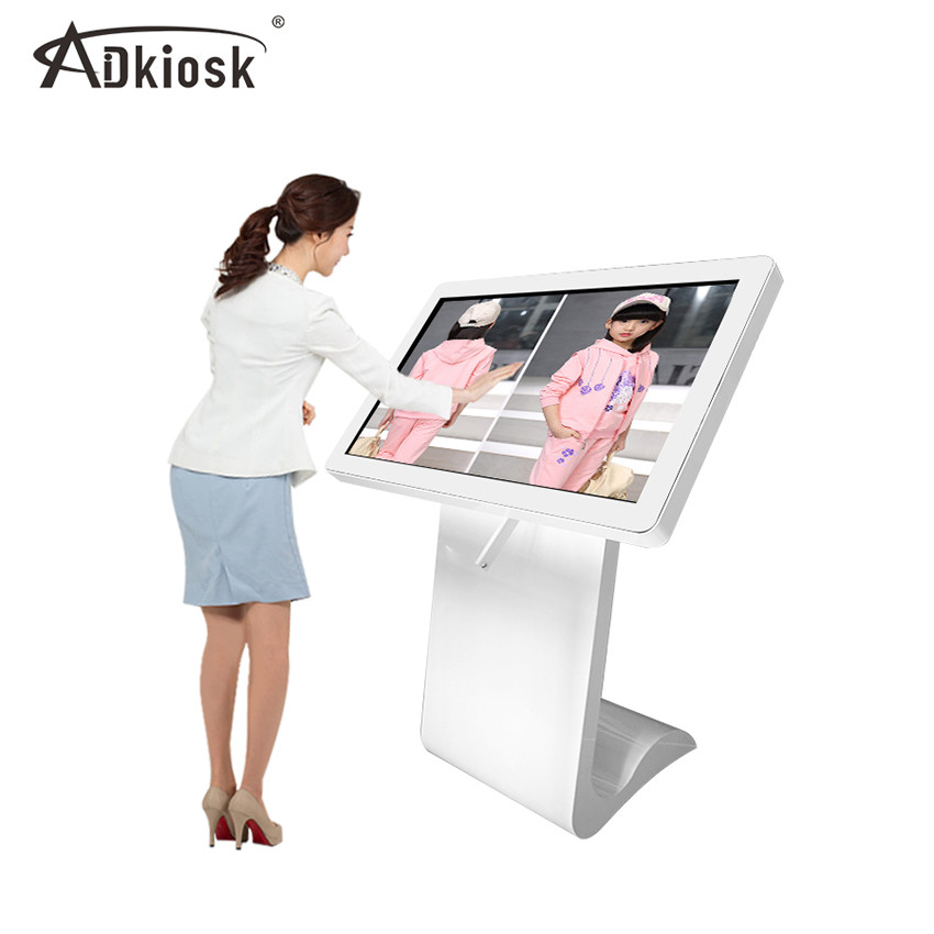Quality TFT Interactive Touch Screen Kiosk Transparency LED Screen Totem for sale