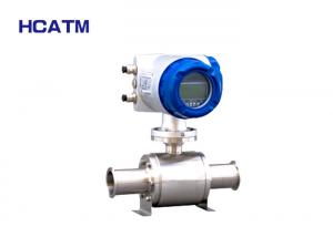 China Stainless Steel Hygienic Electromagnetic Flow Meter Easy Installation on sale