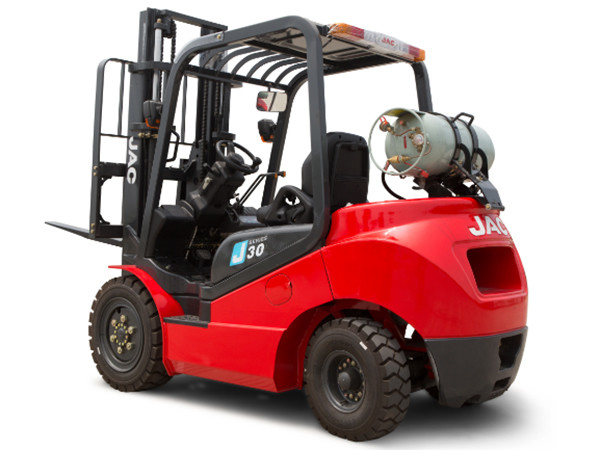 China Gas Powered LPG Forklift Trucks 3500KGS Load Capacity 3m - 6m Lift Height wholesale