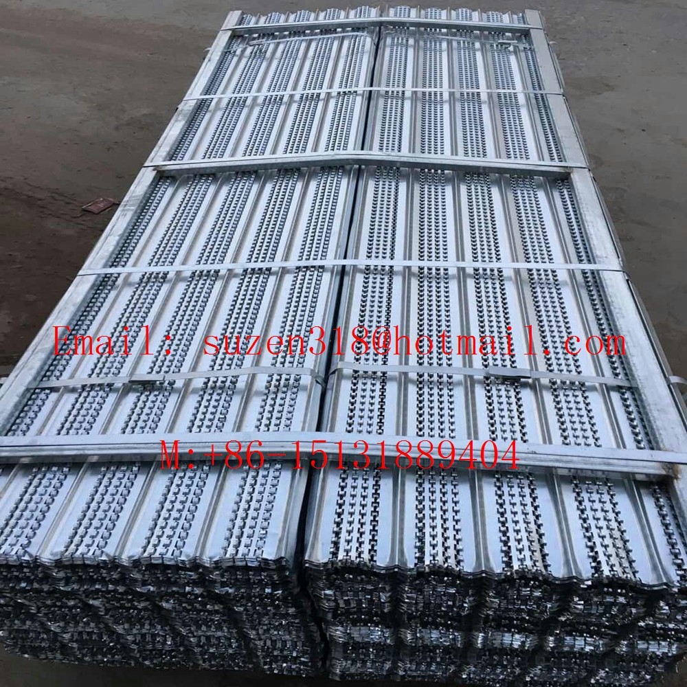 China galvanized high metal rib lath /  galvanized metal rib lath supplier wholesale