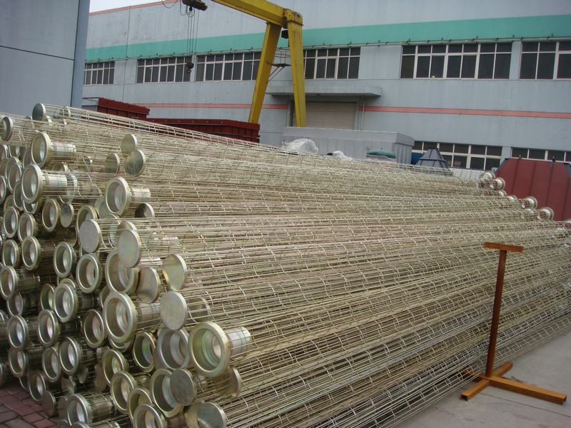 China Stainless steel Filter Bag Cage filter / stainless steel cage WITH Spray coating Surface t wholesale