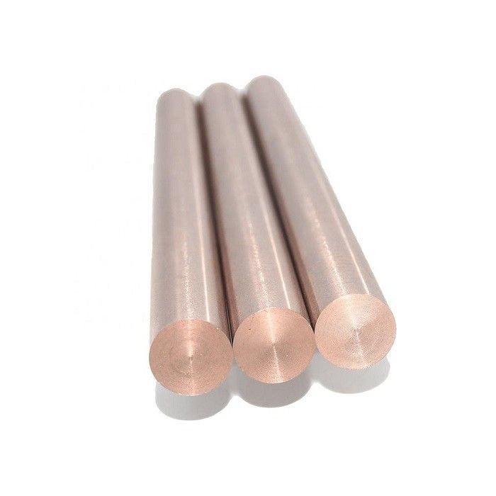 75W25Cu Polished Tungsten Copper Rod 1000mm Length