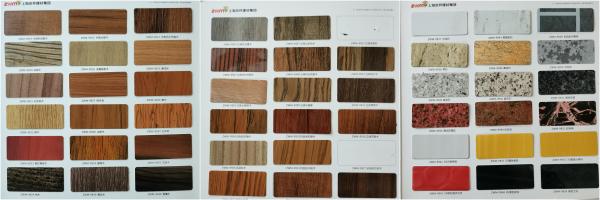 1240mm Width Wooden Aluminum Composite Panel For Cladding Outdoor Decoration