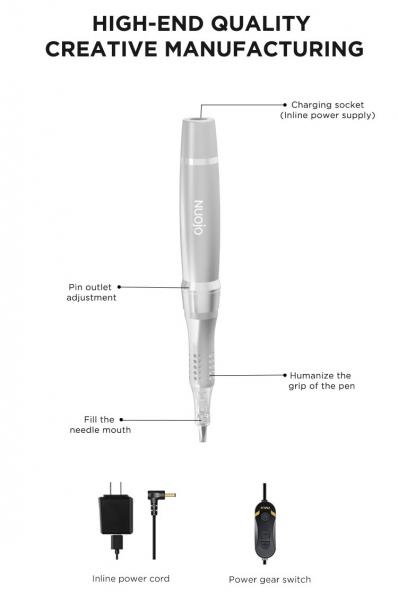 Mquina de Tatuaje No Noise Profesional Semi Permanent Makeup Machine Pen