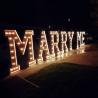 Buy cheap HIGHSPAN Vintage Marquee Letter Sign 4ft With Light Bulbs from wholesalers