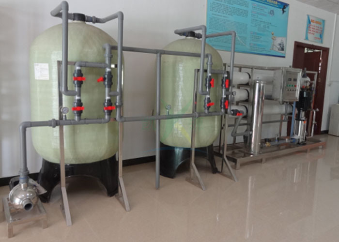 China Commercial Reverse Osmosis System / Purification System 6T/H RO FRP Water Filter Tank on sale