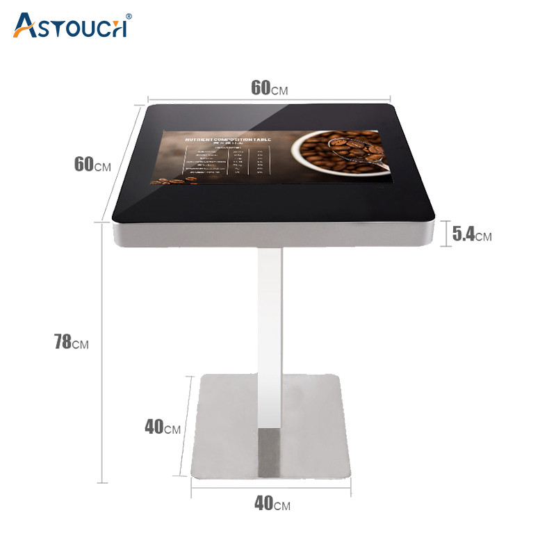 China 22 Inch Interactive Touch Screen Table For Restaurant And Shops on sale
