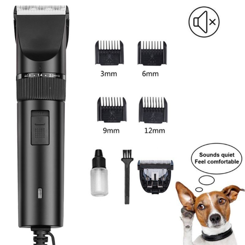 Practical Rechargeable Pet Trimmer . Pet Hair Shaver With Adjustable Blade for sale