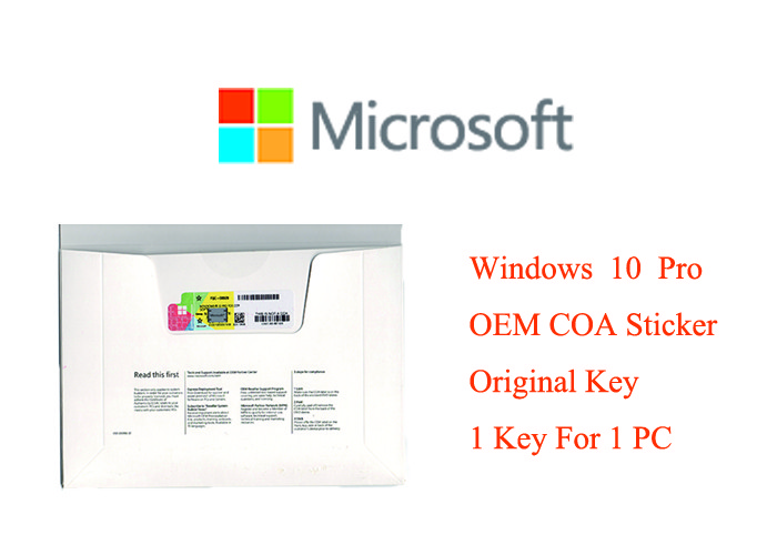 Genuine Windows 10 Product Key 32bit Systems Full Version Software COA X20 Online Activation Brand New