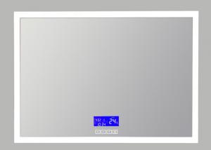 China LED Smart Bathroom Mirror 900 X 600 With Time Temperature Calendar Display wholesale