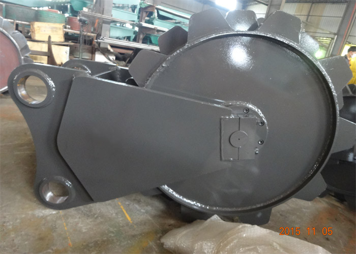 China Q345B Excavator Trench Compactor Wheel For 30ton Excavator on sale