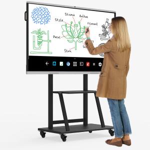 China Electronic 98 Inch Interactive Display Non Reflective For Teaching Multifunctional wholesale