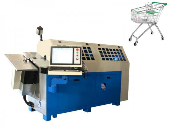 Quality 10 Axes Computer Wire Bender Machine Low - Carbon Steel 2.0-6.0mm for sale