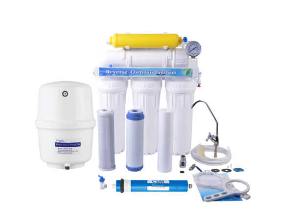 China 220V /110V 6 Stage Reverse Osmosis Water Purification System without Pump on sale