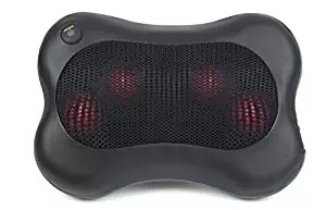 China Easy Operation Electric Massage Pillow With Heat Shiatsu Deep Kneading Function wholesale
