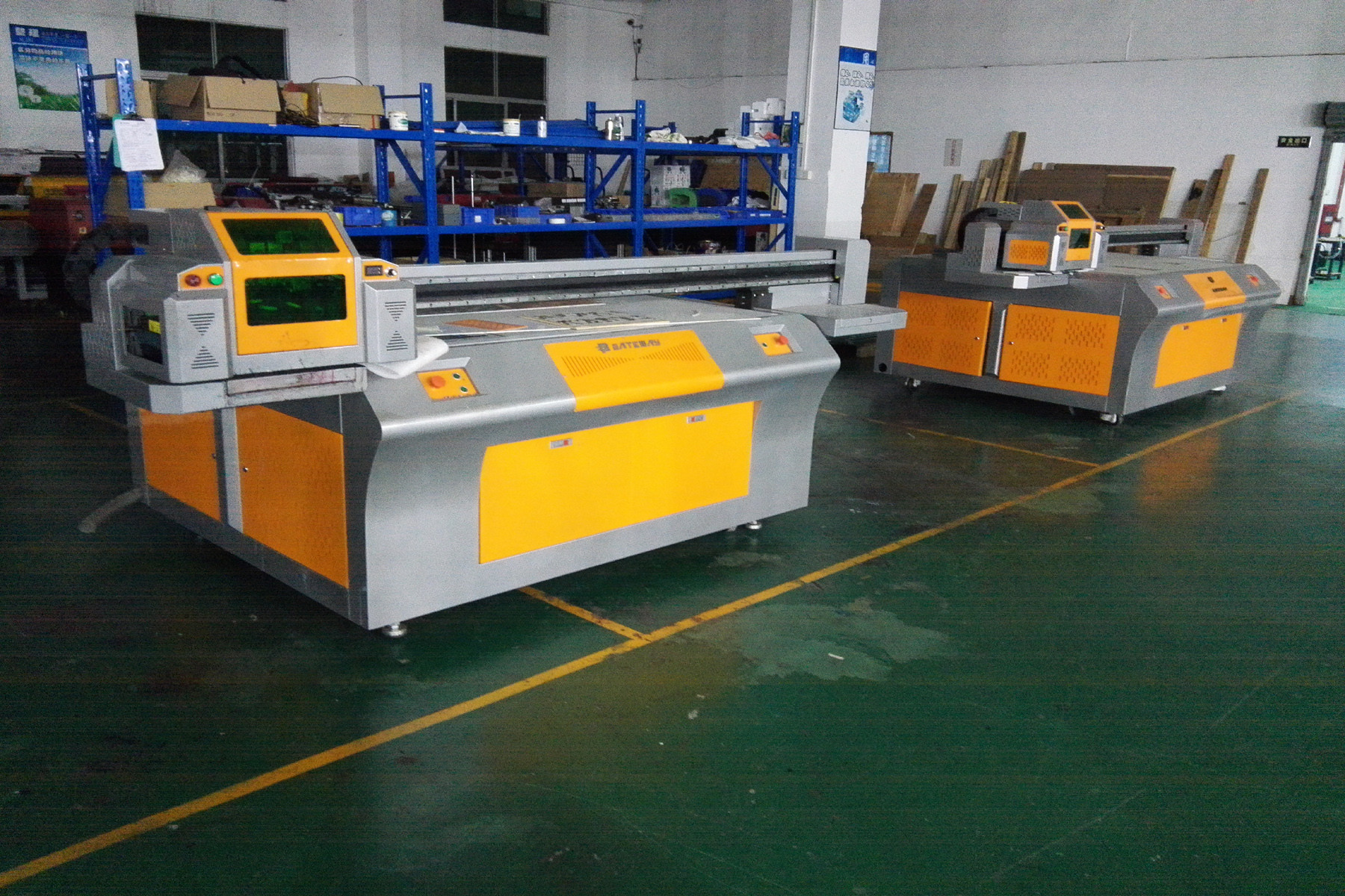 High Volume Board Piezoelectric Ink-jet UV Flatbed Printing machine