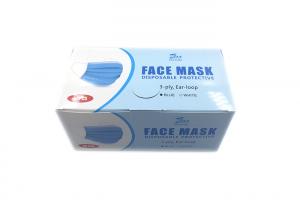 China Adult Hygienic PP Non Woven Fabric Mask 99% Anti Flu ISO13485 wholesale