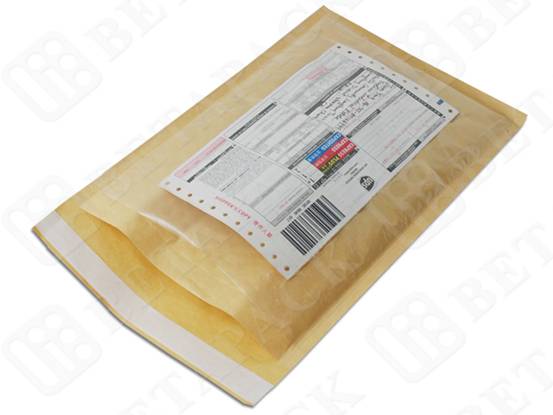 Quality Brown Self Adhesive Bubble Wrap Shipping Envelopes 180*260" for sale