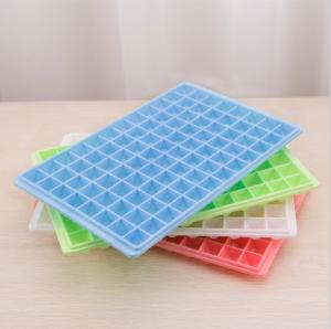 China Square Plastic Ice Cube Tray Grid Mold Ice-making Box Maker Ice mold wholesale