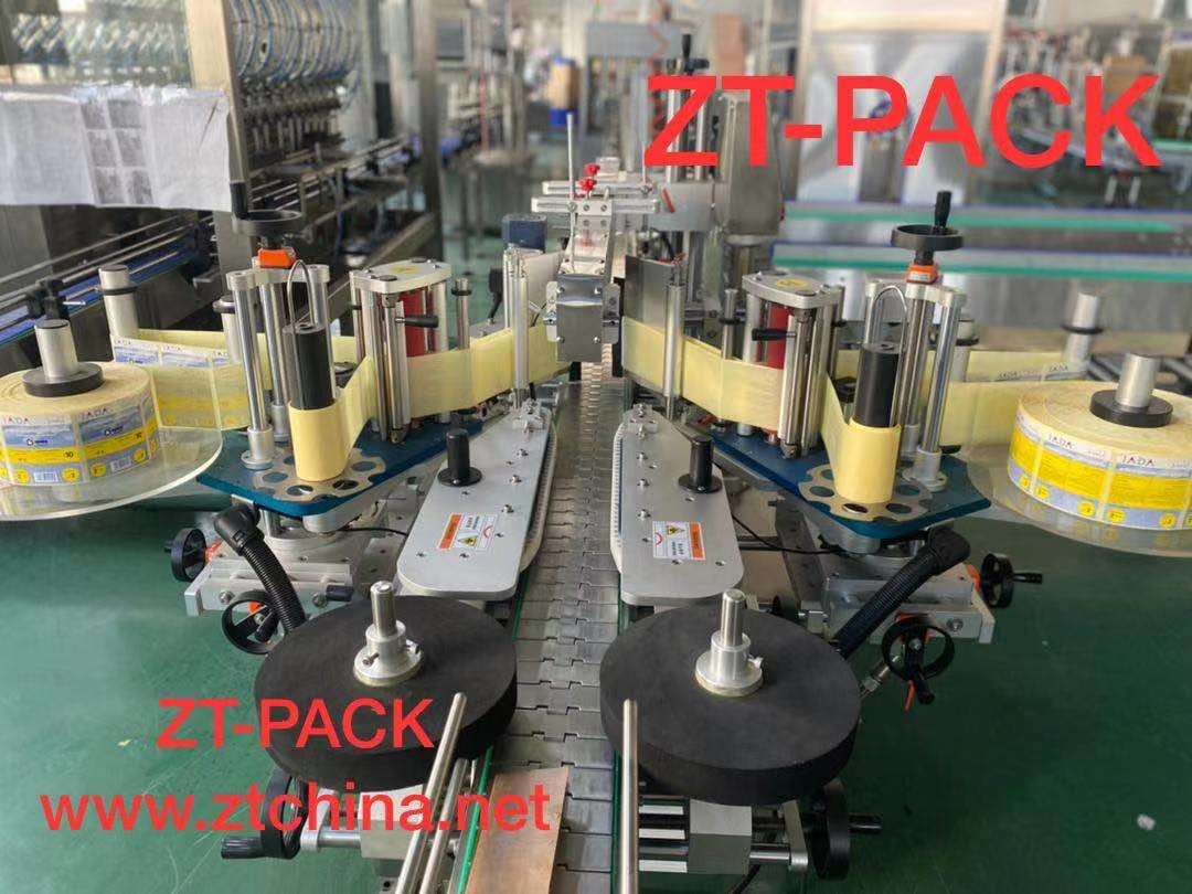 China 6000bph Flat Bottle Label Applicator Machine Self Adhesive wholesale