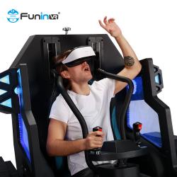 China 9D Virtual Reality Shooting Simulator VR Mecha for shopping mall 360VR Mecha Simulator for sale