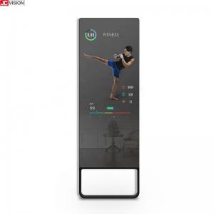 China Body Building 40inch Magic Mirror Workout Smart Home Gym Mirror on sale