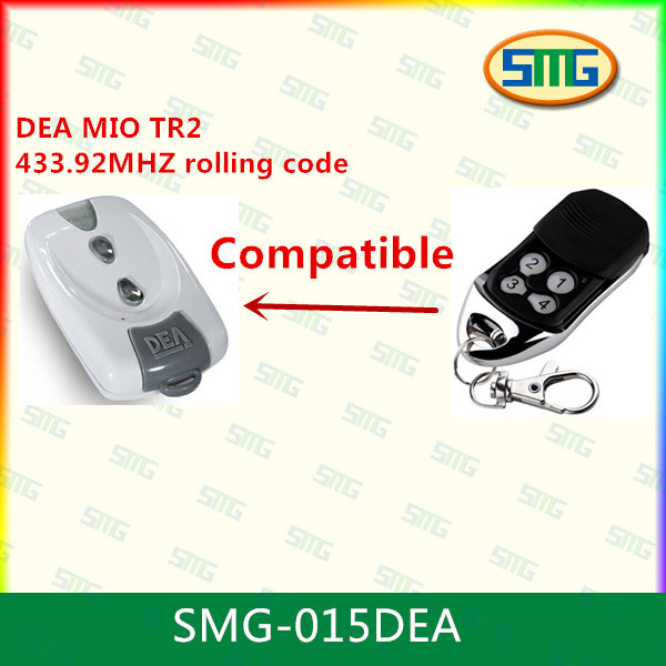 China SMG-015DEA 433.92 MHz 2-Channel Dea Mio Tr2 Remote Control Transmitter Rolling code wholesale