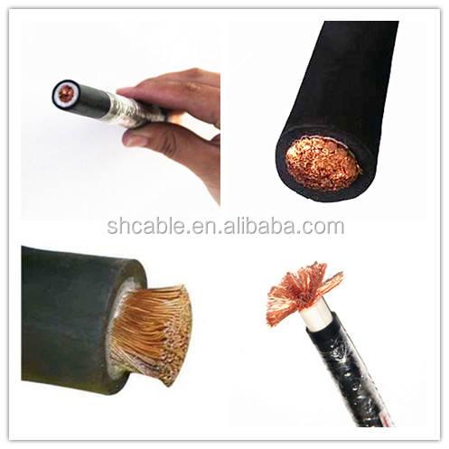 Rubber welding cable welding cable size 70mm2 welding cable