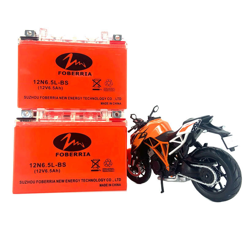 China FOBERRIA 12v6ah Motorcycle Lead Acid Battery 12 Volt Dry Cell Battery wholesale