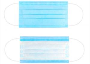 China Breathable Disposable Medical Mask , Dustproof 3 Ply Surgical Face Mask wholesale