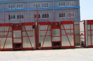 China Painted / Hot Dipped Zinc Construction Hoist Rental 1000kg  - 3200kg wholesale