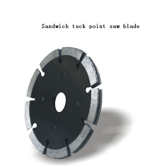 China JWT Sandwich Tuck Point Diamond Saw Blade wholesale