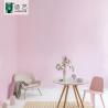 Buy cheap Customization Peel And Stick Wallpaper Thicken Pink Matte Wallpaper 0.6m*10m from wholesalers