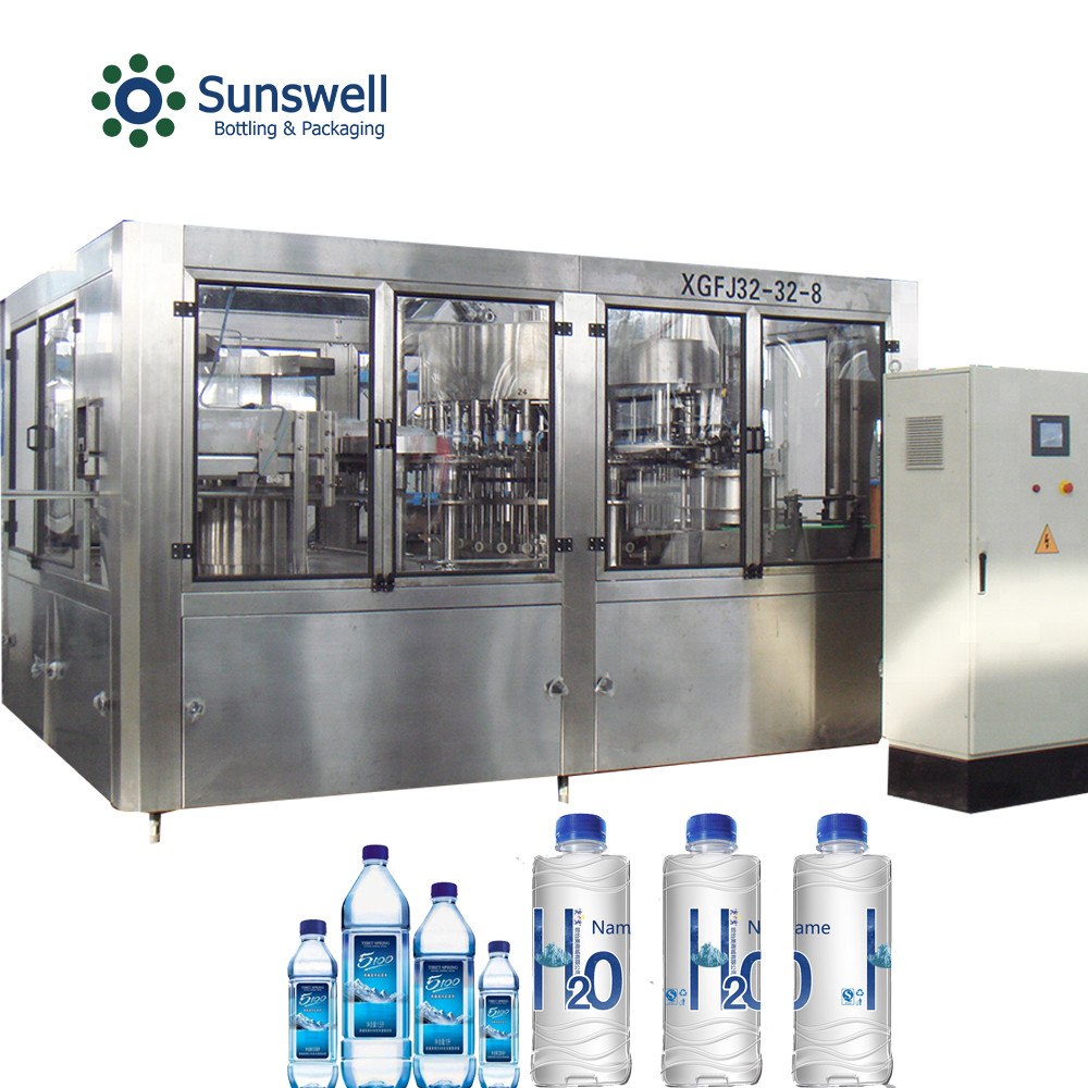 China Automatic 380V Water Filling Machine SS304 Mineral Production Line wholesale