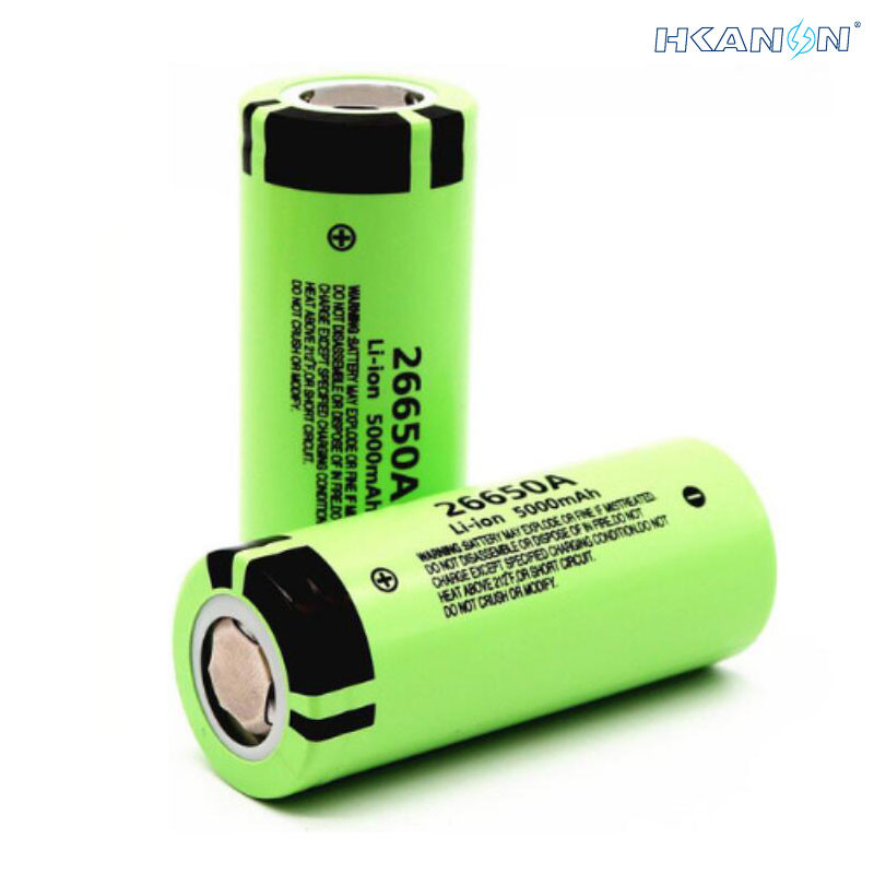 China 3.7V Lithium Lifepo4 Battery Cells 5000mAh 26650 Cylindrical Shape 800 Times Cycle wholesale