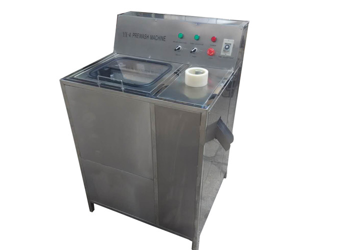 China Semi Auto 5 Gallon Bottle Washing Machine With Booster Pump And Motor wholesale