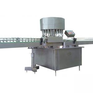 China Auto Glass Bottle IV Solution Production Line Rubber Stopper Plugging Machine wholesale